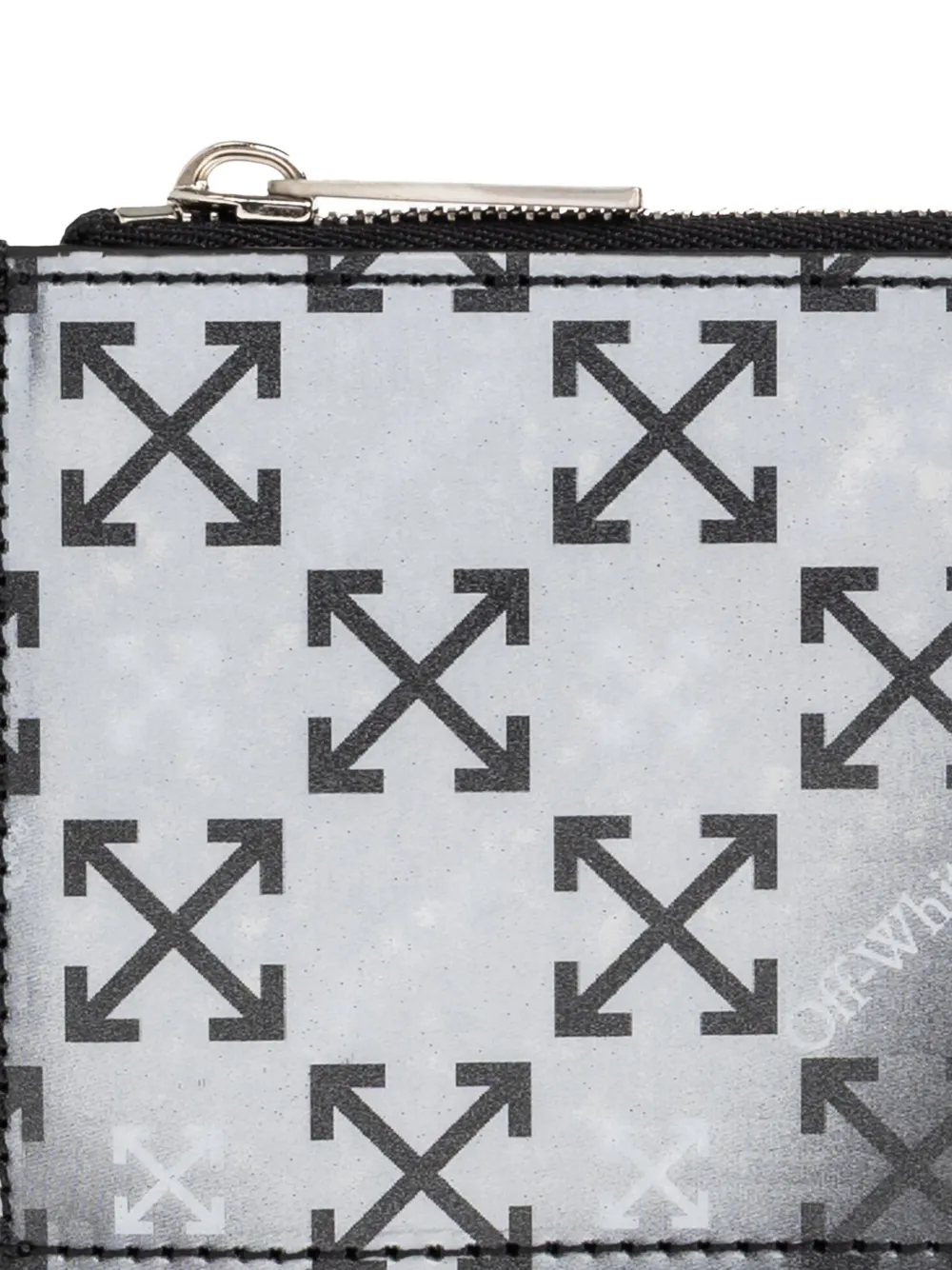 Off-White Portemonnee met Arrow-patroon Grijs