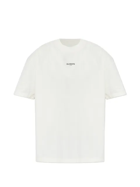 AllSaints Mikro printed-logo T-shirt