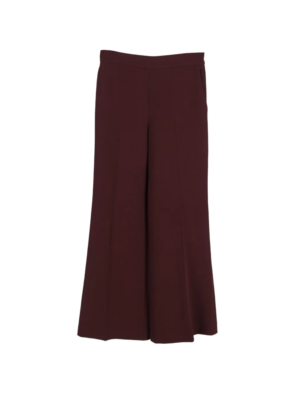 Fendi Pre-Owned wide-leg wool trousers - Rosso