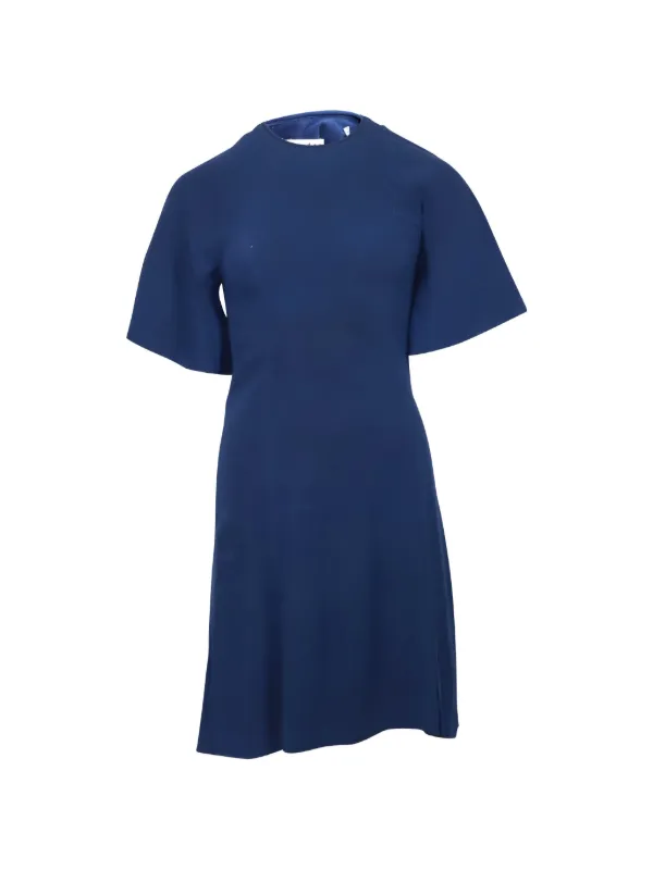 sandro short sleeve dress Sandro Velvet Dress, Purple, 1