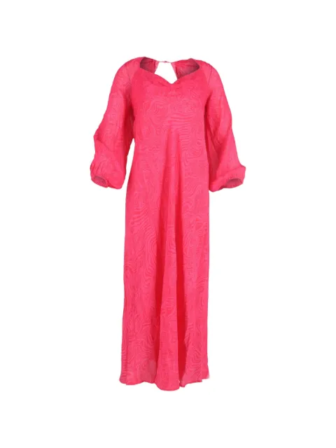 Rixo vestido midi con diseño estampado