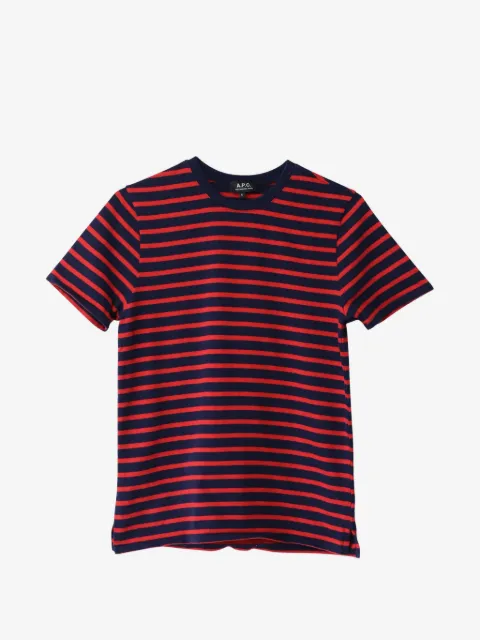 A.P.C. striped crew-neck T-shirt