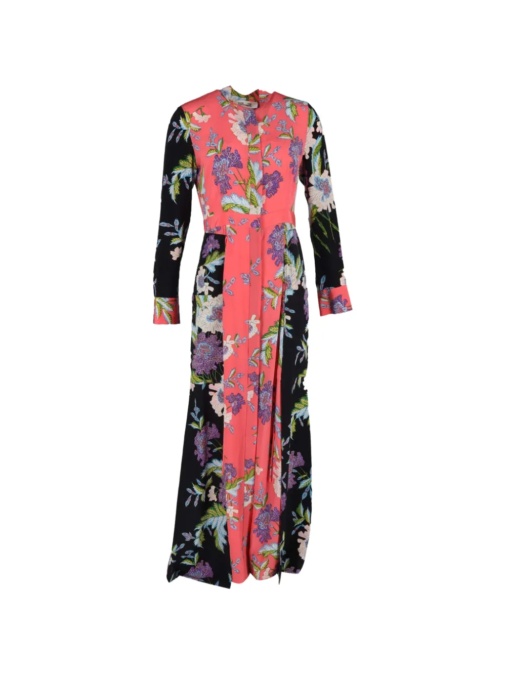 Diane Von Furstenberg Vintage Curzon printed maxi dress - Nero