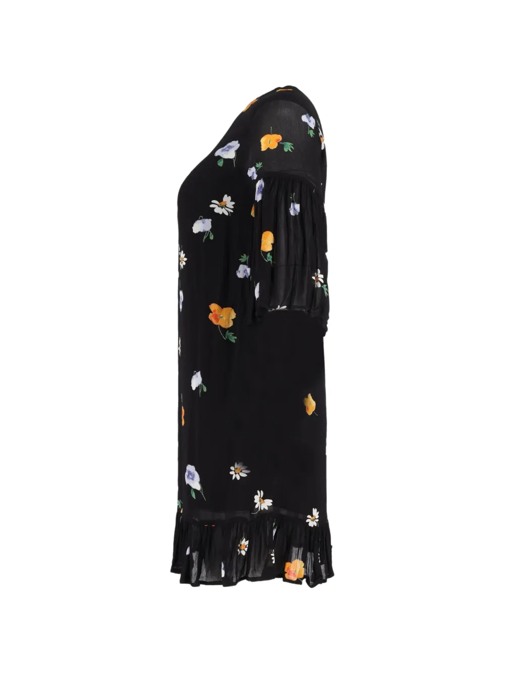 Lorita Floral-Print Mini Dress