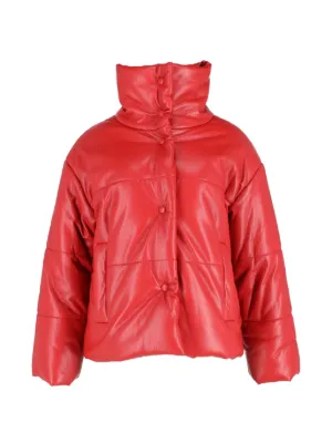 MERYLL ROGGE フーデッドコート | レッド | FARFETCH JP