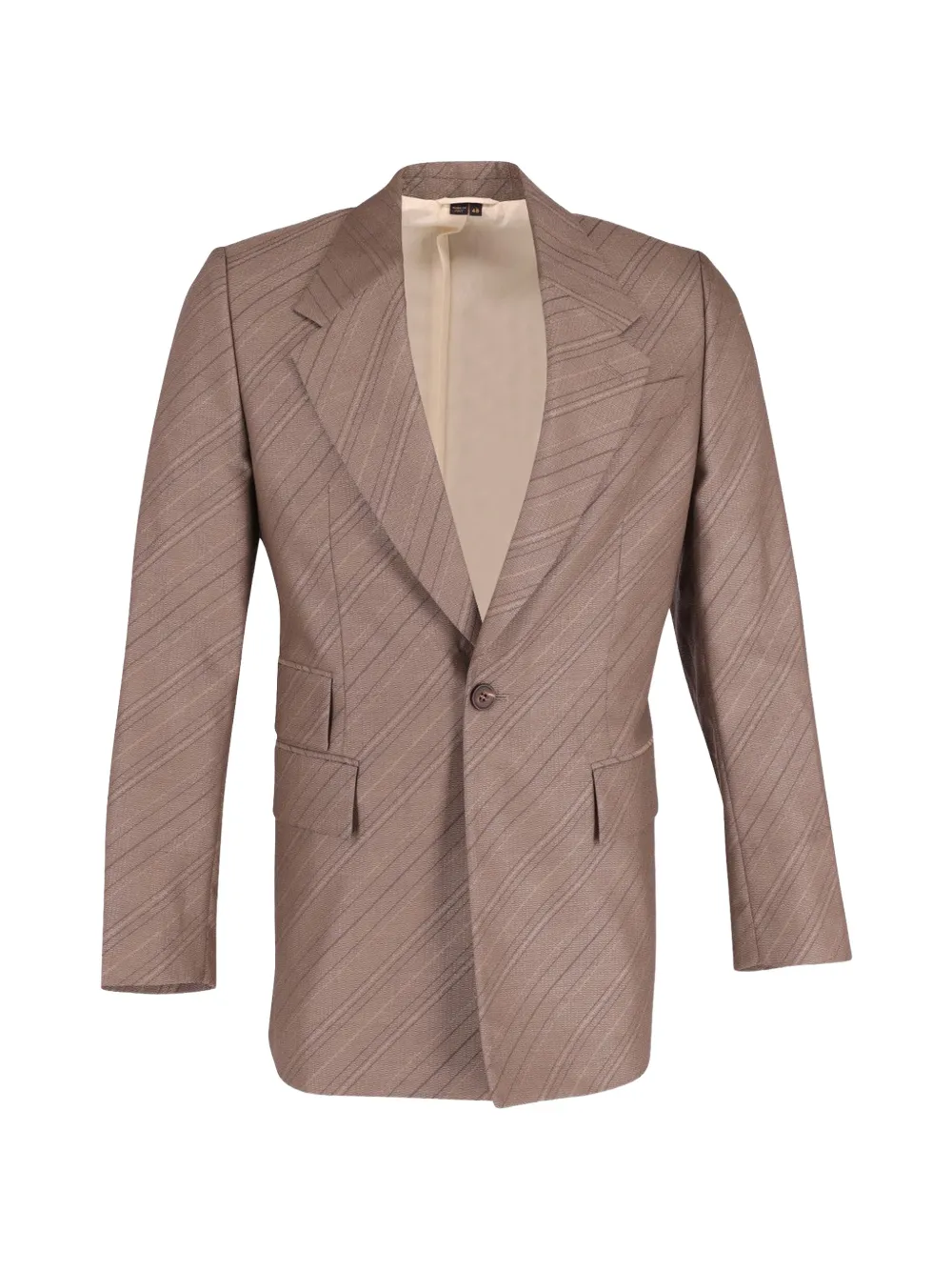 Vivienne Westwood Pre-Owned striped suit jacket - Marrone