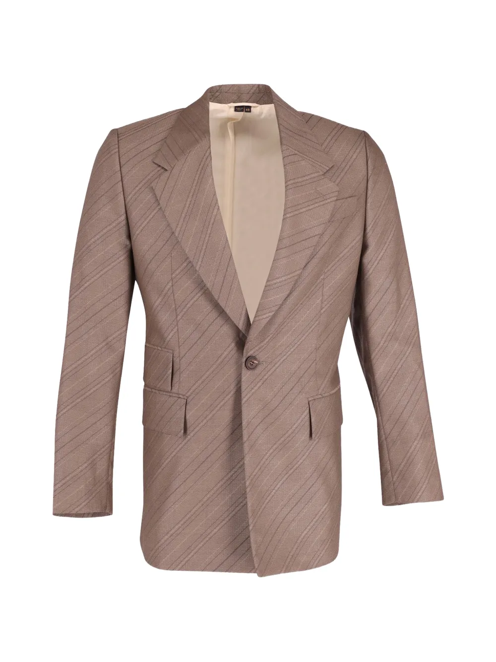 Vivienne Westwood Pre-Owned striped suit jacket - Marrone