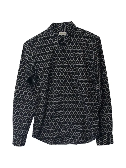 Dries Van Noten Pre-Owned geometric pattern shirt