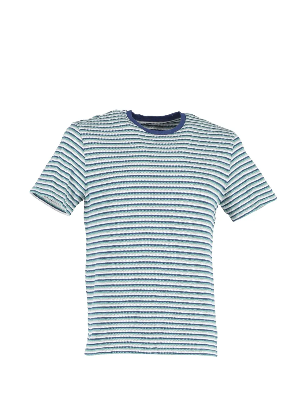 Mr P. striped T-shirt - Blu