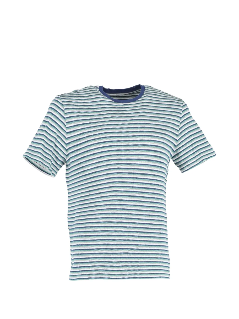 Mr P. striped T-shirt - Blu