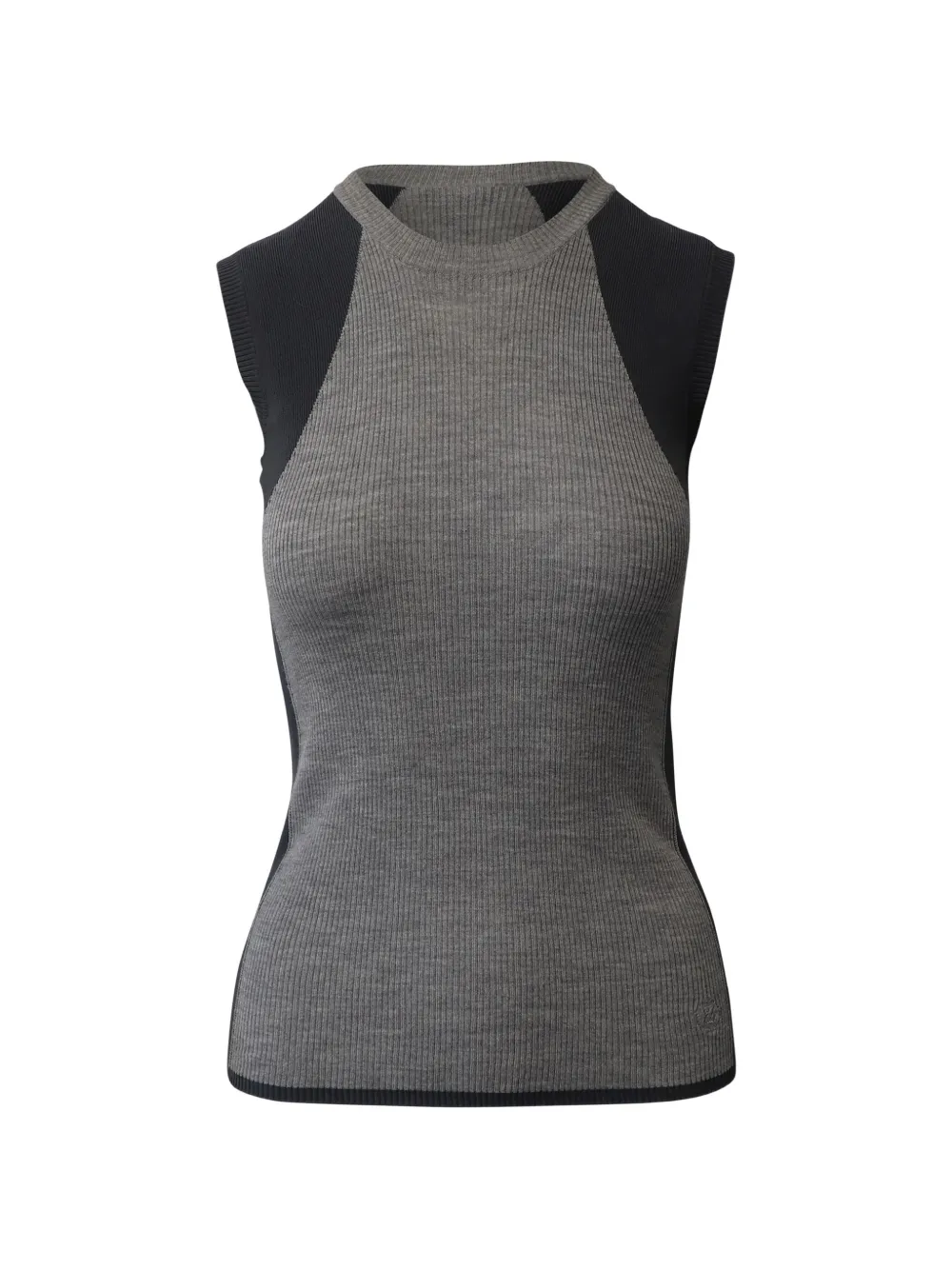 Louis Vuitton Pre-Owned sleeveless knitted tank top - Grigio