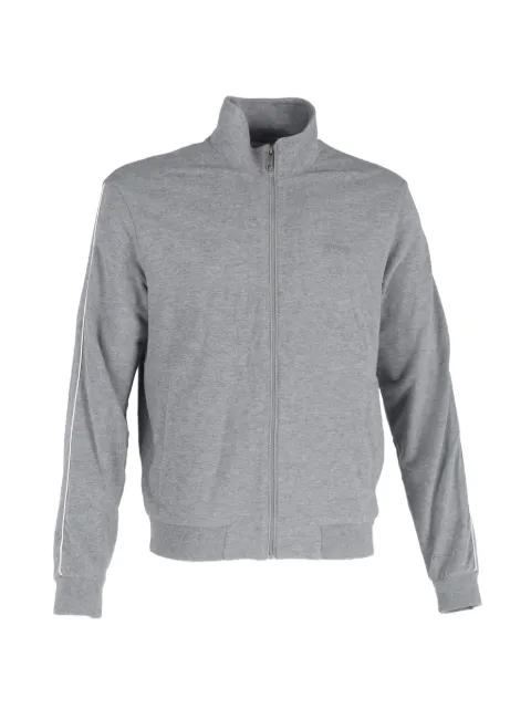 Ermenegildo Zegna Vintage sudadera con logo bordado y cierre