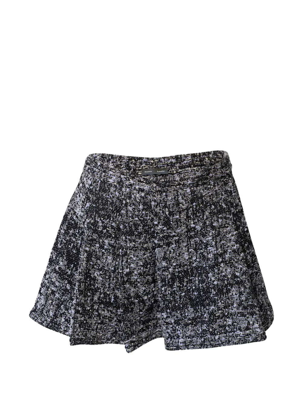 Proenza Schouler tweed mini skirt - Nero
