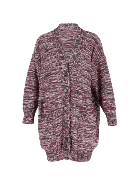 Missoni Pre-Owned メタリック オーバーサイズ カーディガン