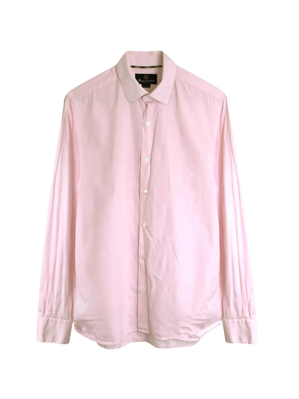 Aquascutum Vintage long-sleeve shirt - Rosa