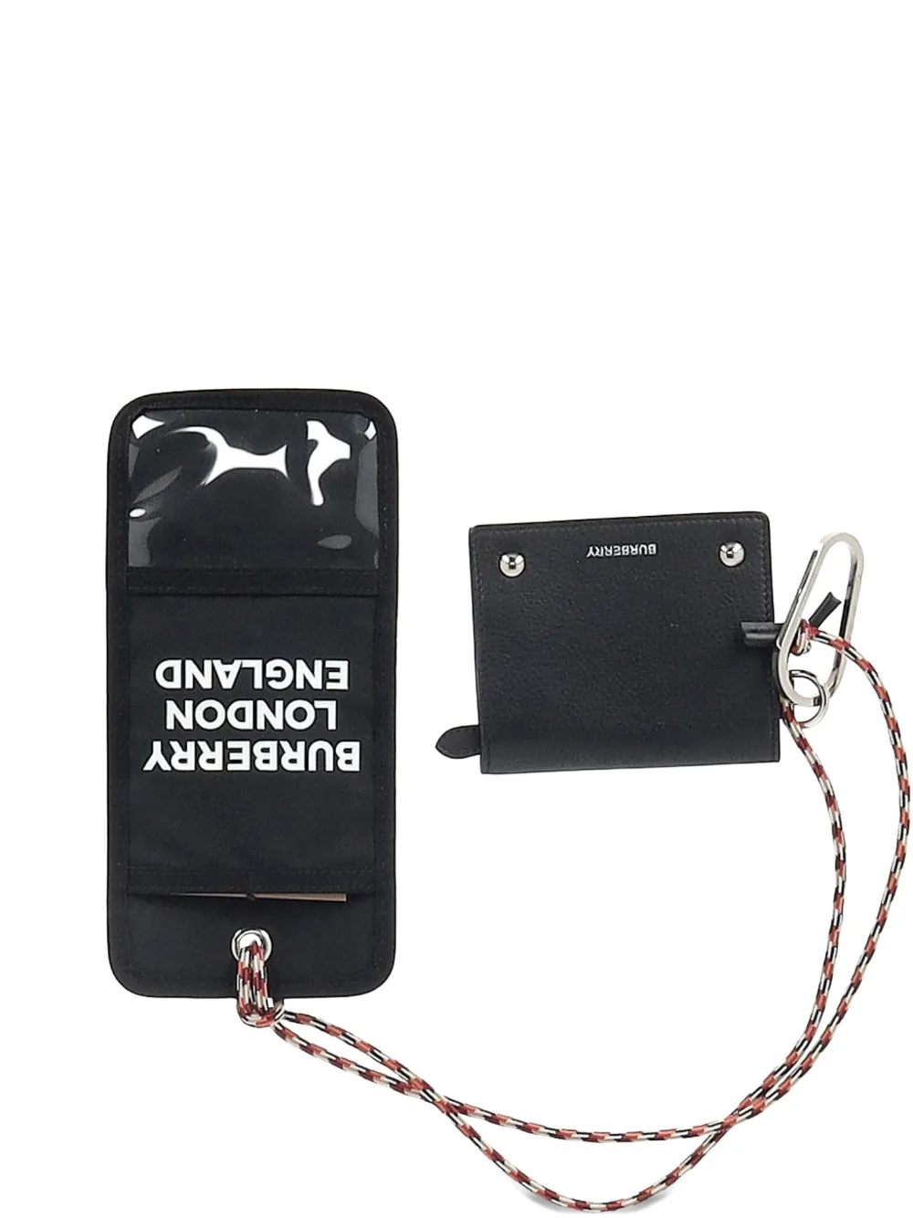 Burberry Pre-Owned logo-print card case - Nero