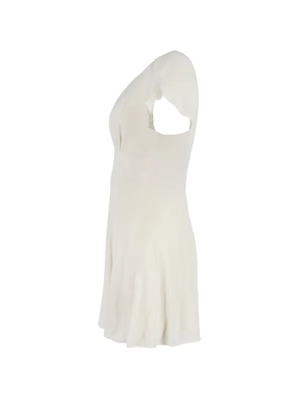 reformation dresses mini Anabella Linen Dress