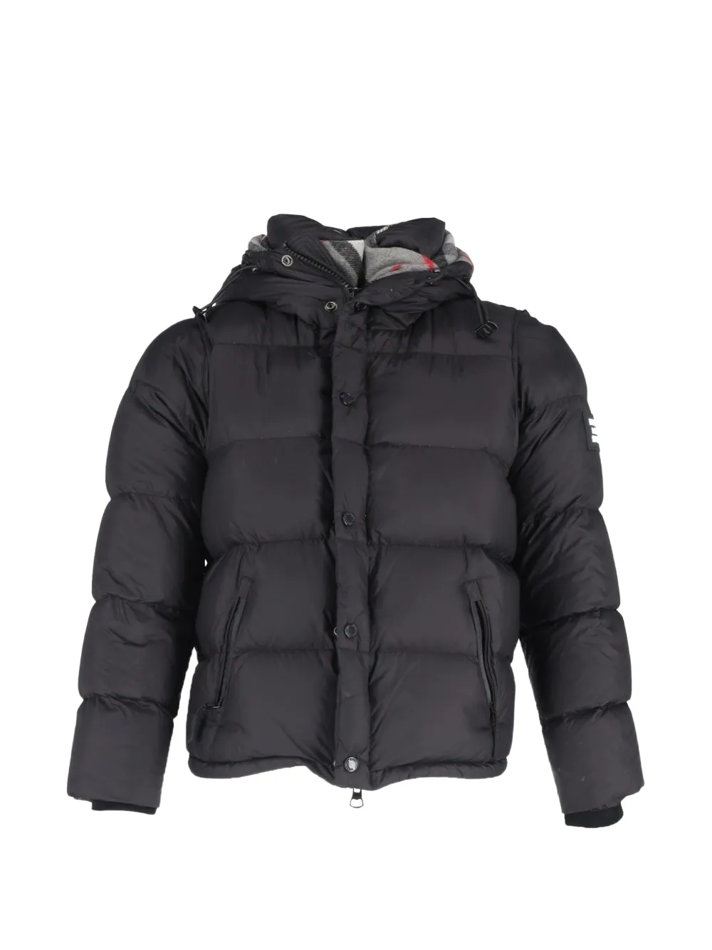 Burberry Pre-Owned Piumino con applicazione logo - Nero