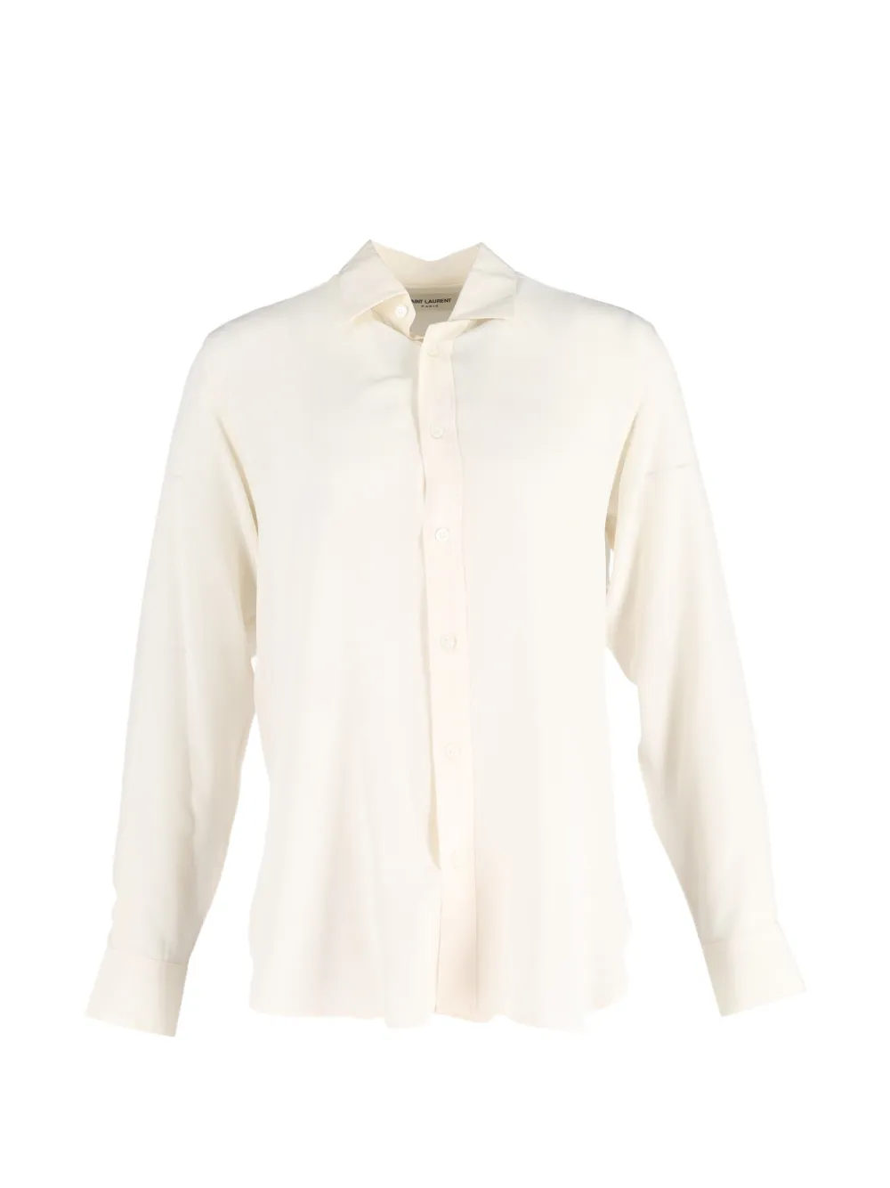 Saint Laurent Pre-Owned silk shirt - Bianco