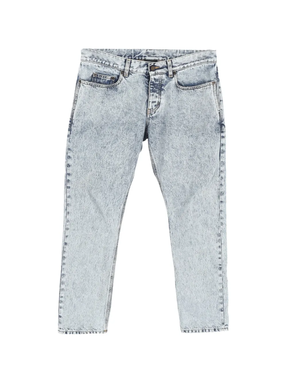 Saint Laurent Pre-Owned Etienne slim jeans - Blu