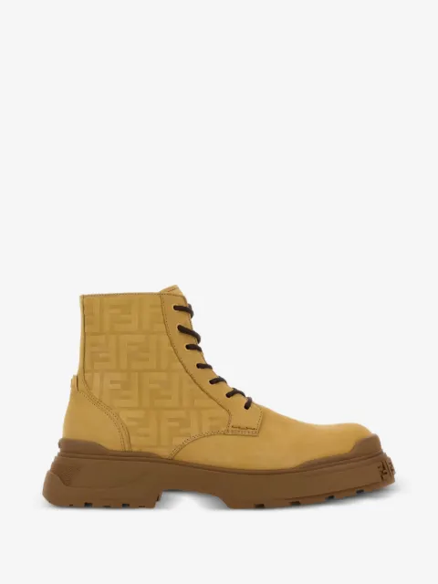 FENDI logo-embellishment boots