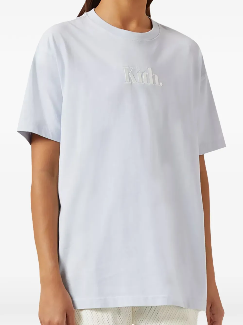 KITH Punctured Logo T-shirt - Blu