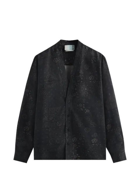 KITH cupro sullivan gi cardigan