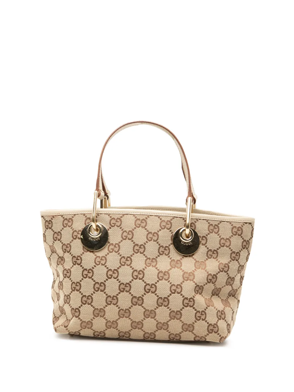 Gucci Pre-Owned 2000-2015 GG Canvas Eclipse handbag - Marrone