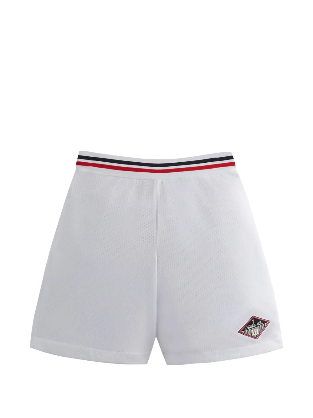 KITH x Wilson stripe-detail shorts - Bianco