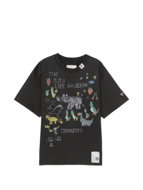Maison MIHARA YASUHIRO playera con estampado gráfico