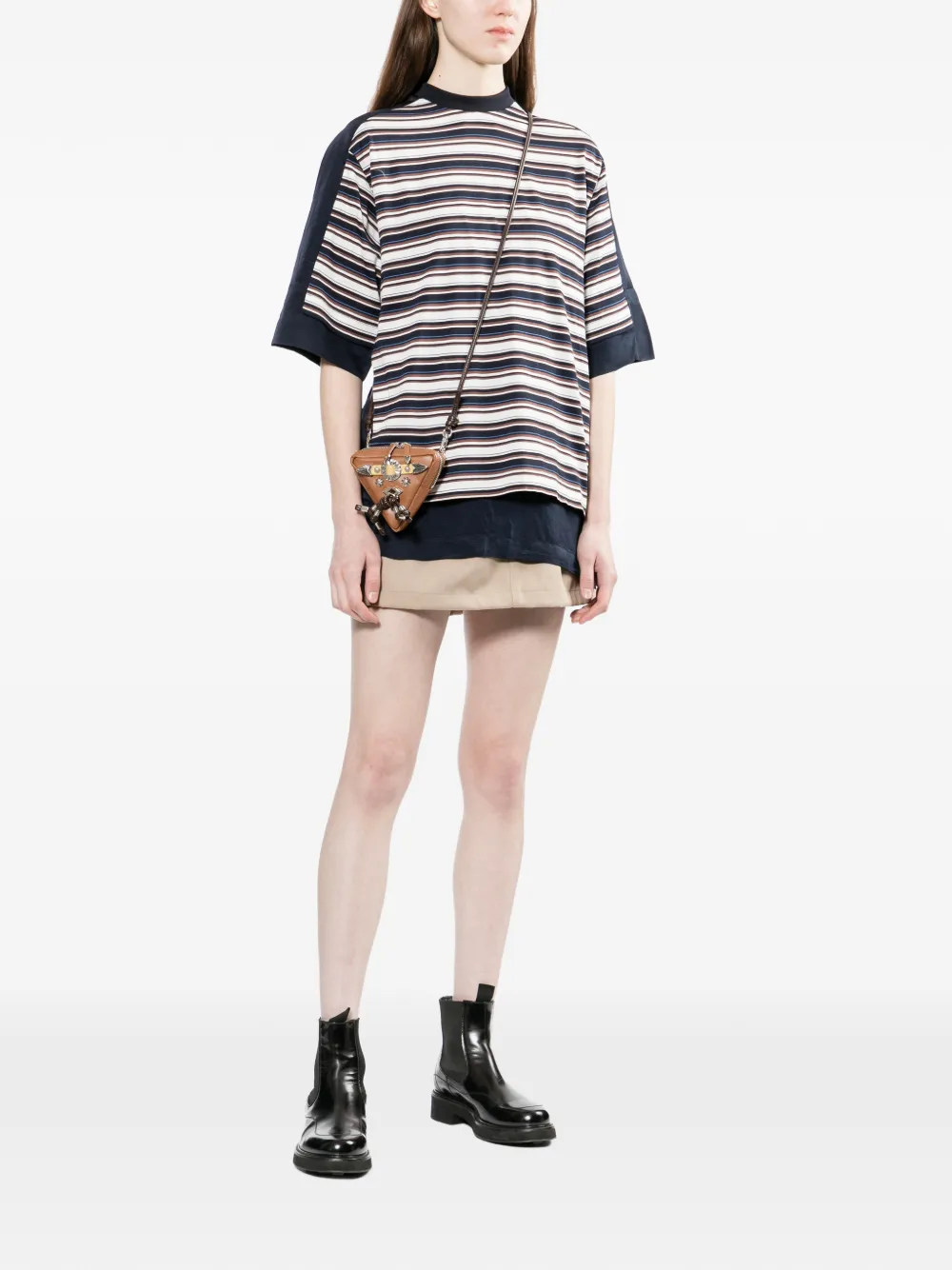  Toga Pulla Cotton Jersey T-shirt - Blue 