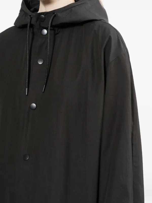 A.P.C. Kim Parka Coat | Black | FARFETCH IN