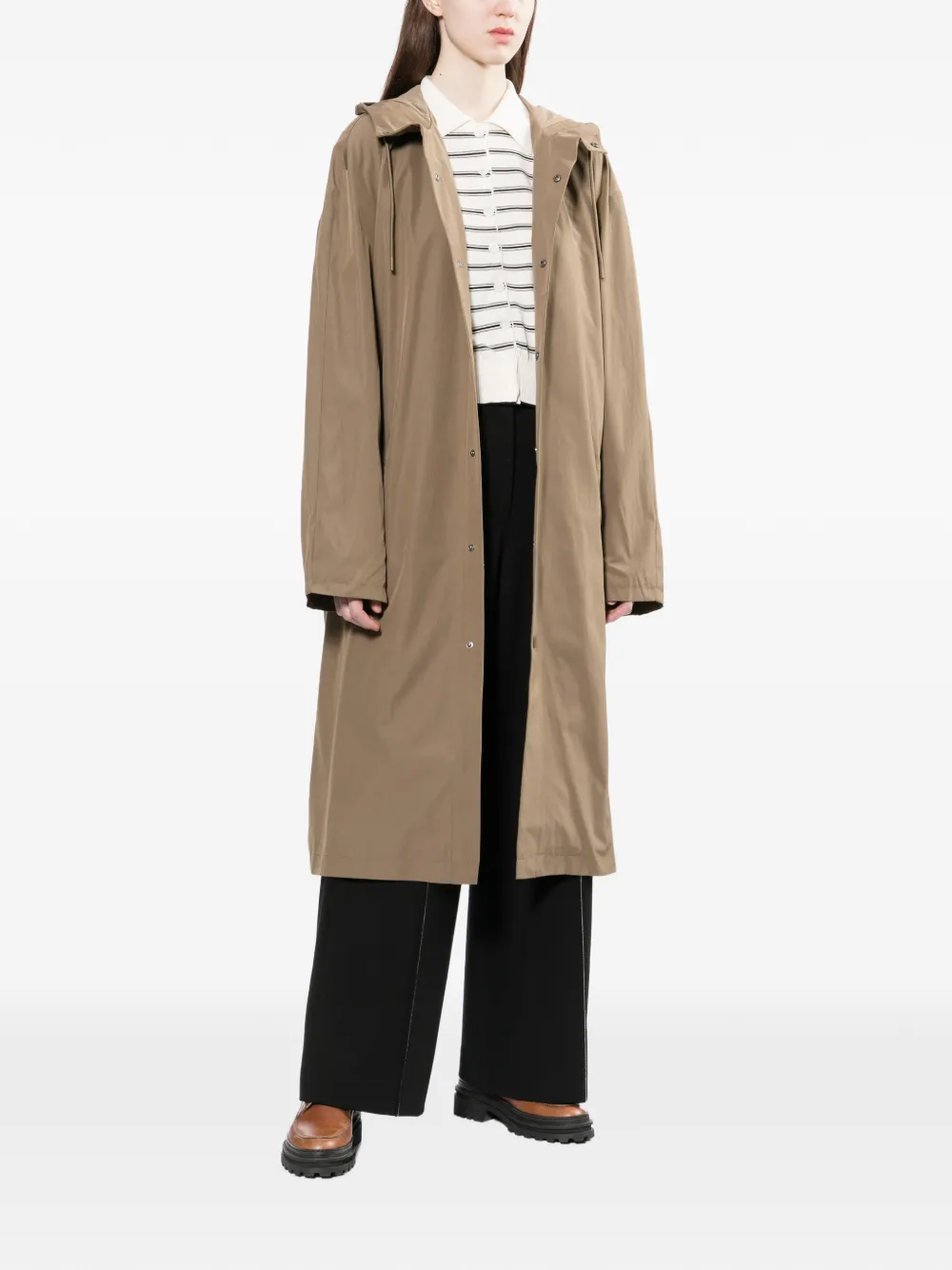  A.p.c. Kim Parka Coat - Neutrals 