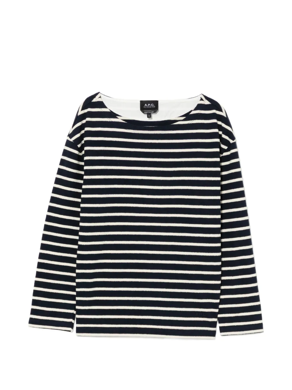 A.P.C. T-shirt a righe - Blu
