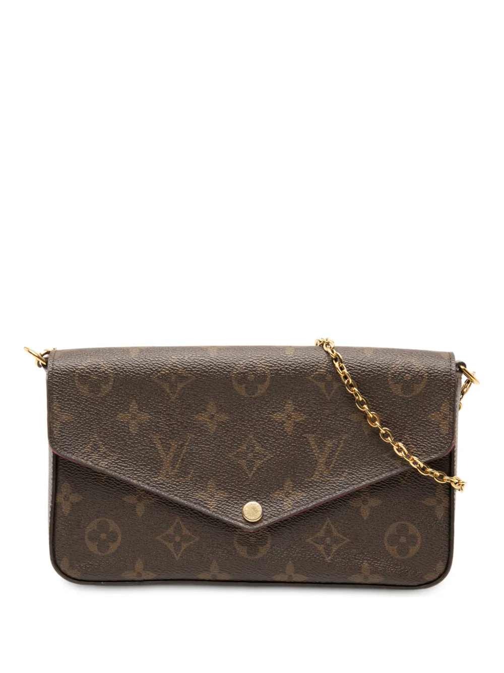 Louis Vuitton Pre-Owned 2020 Monogram Pochette Felicie crossbody bag - Marrone