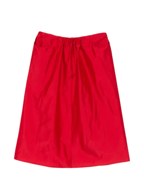 SAMUEL GUÌ YANG drawstring a-line skirt 