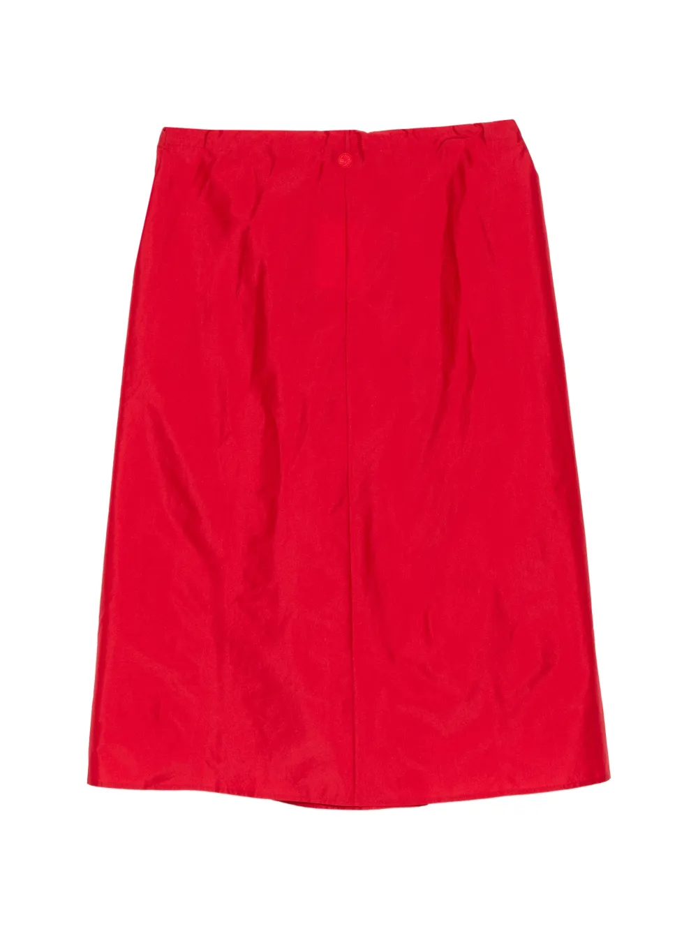 Drawstring A-Line Skirt