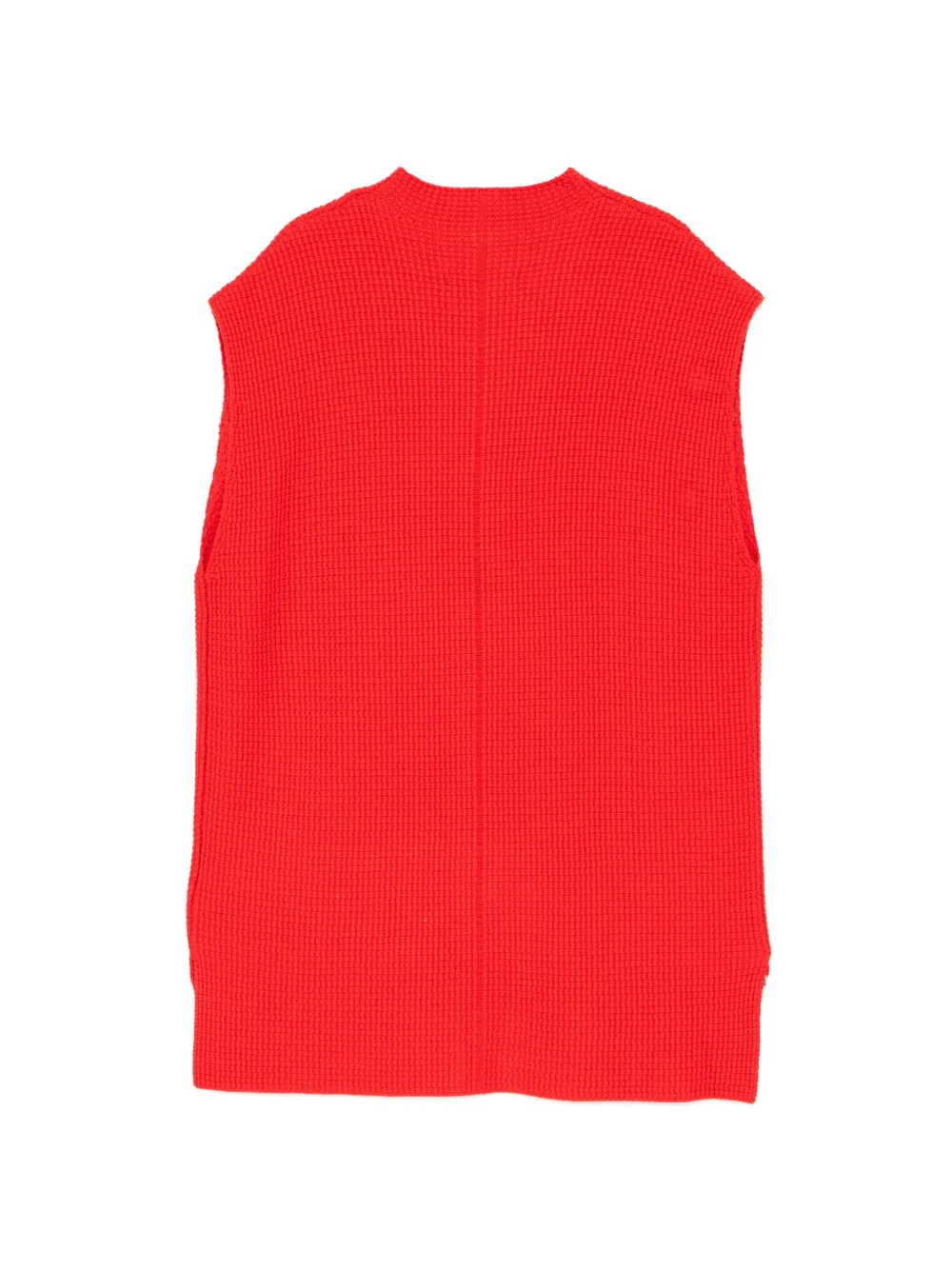  Samuel Guì Yang Buttoned Knitted Top - Red 