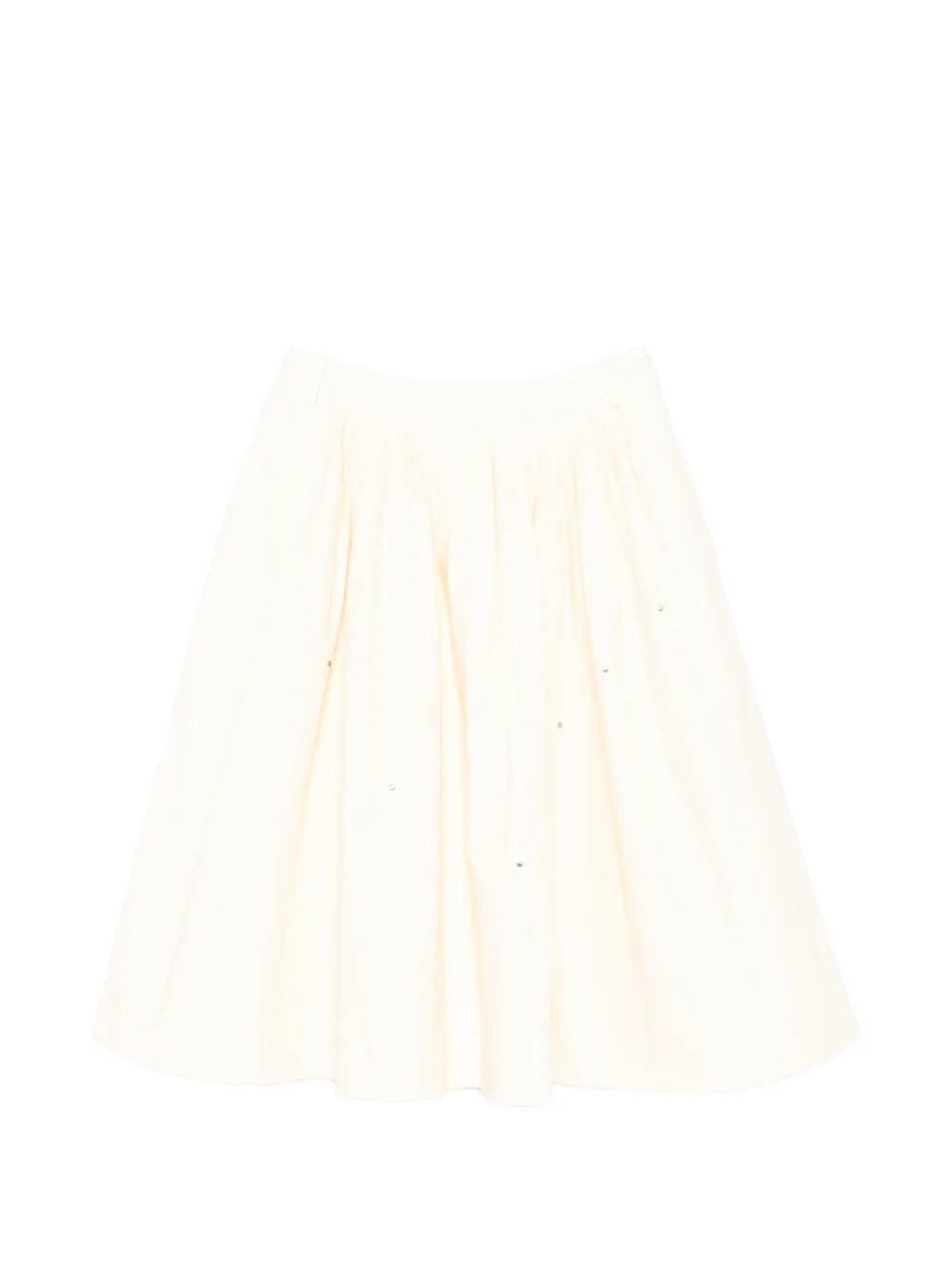 SAMUEL GUÌ YANG a-line denim skirt