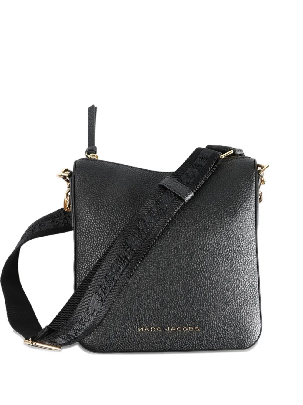 Marc Jacobs Zip Crossbody Bag In Black