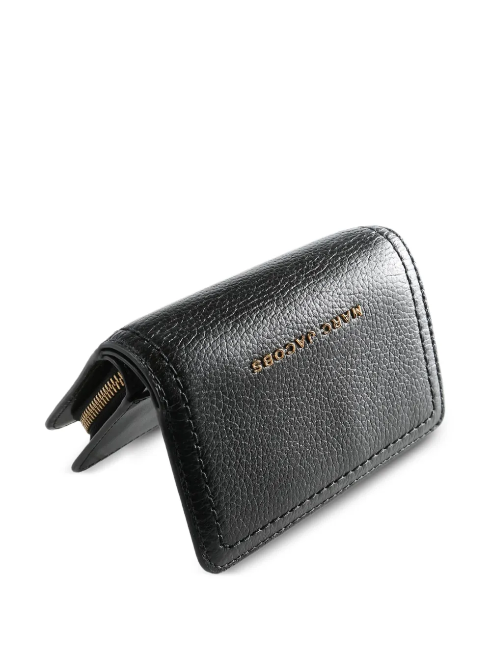  Marc Jacobs Logo Zip Wallet - Black 