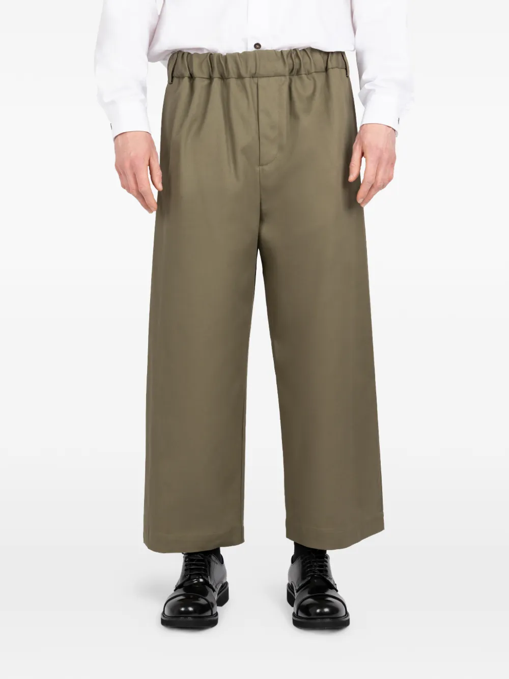 Société Anonyme elasticated-waistband trousers - Verde