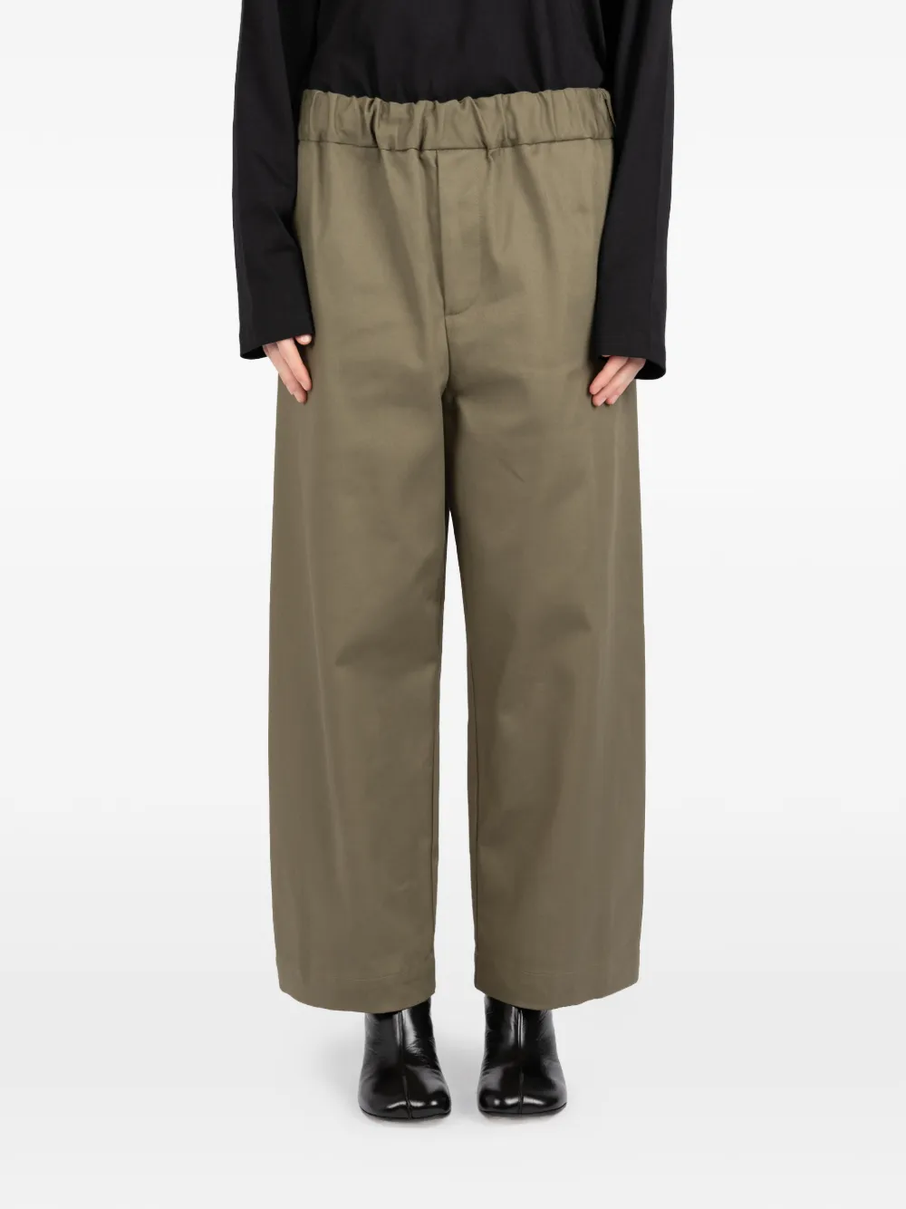Société Anonyme Broek met tailleband Groen
