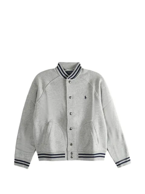 POLO RALPH LAUREN KIDS striped bomber jacket
