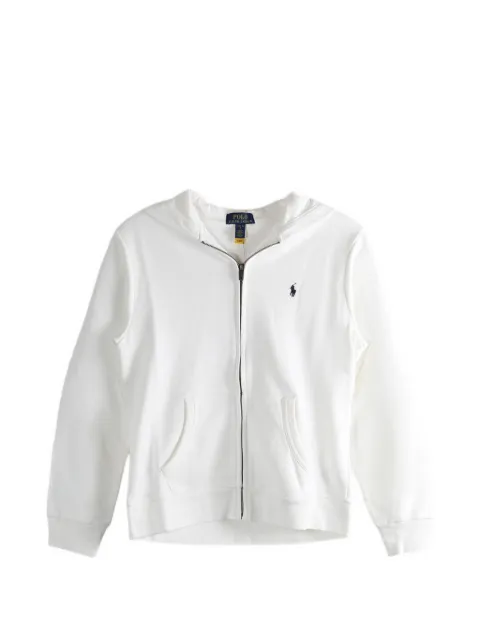 POLO RALPH LAUREN KIDS top con capucha y cierre