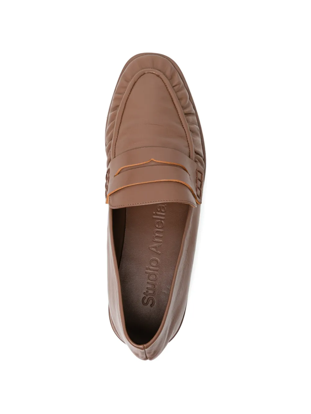 Studio Amelia leather loafers Bruin