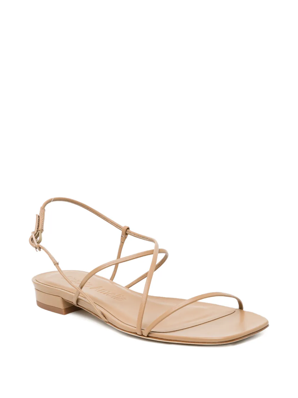 Studio Amelia cross-front sandals Beige