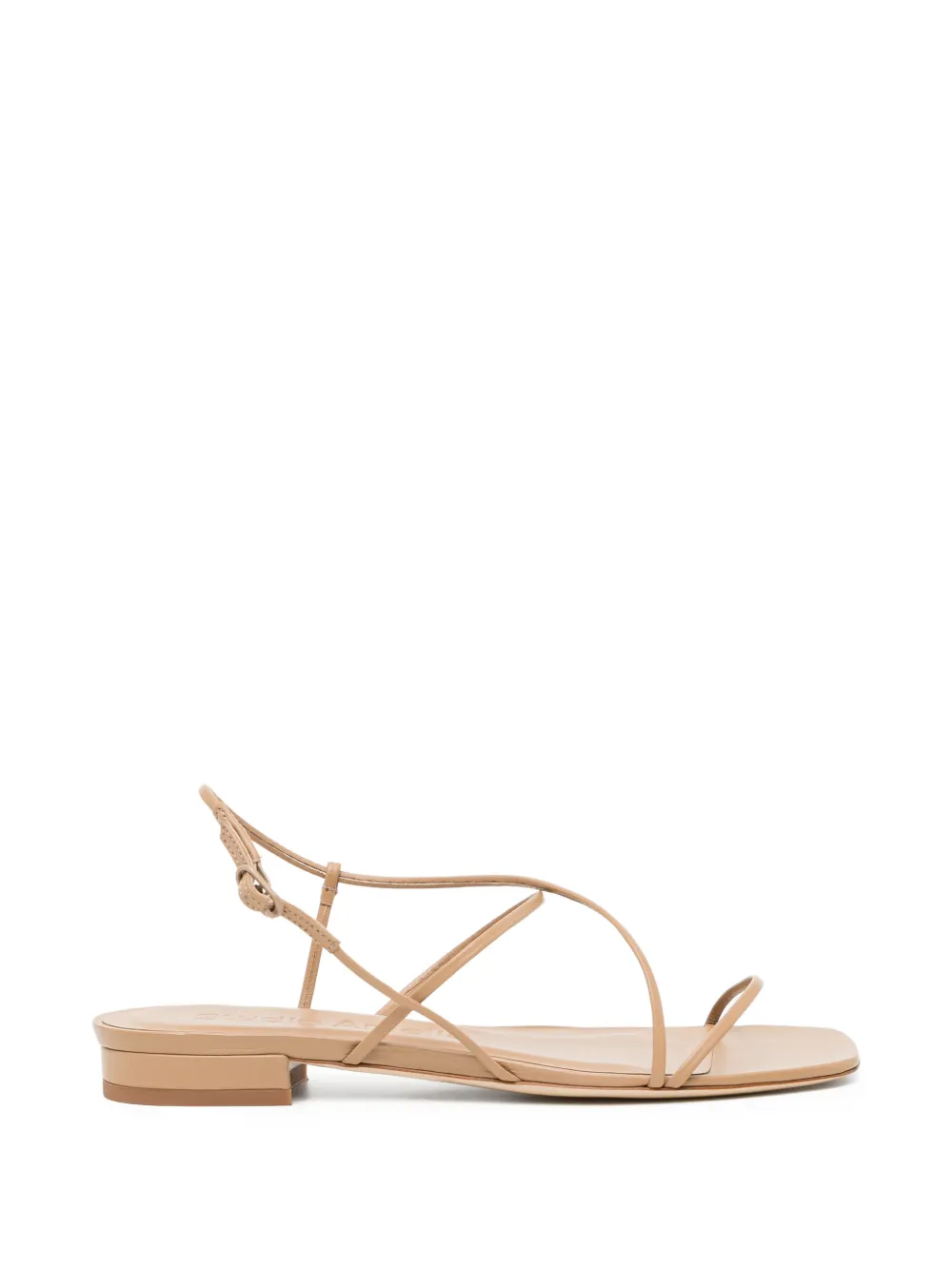 Studio Amelia cross-front sandals Beige