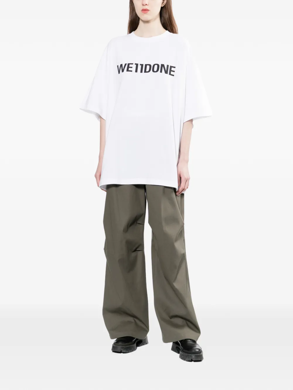  We11done Logo T-shirt - White 