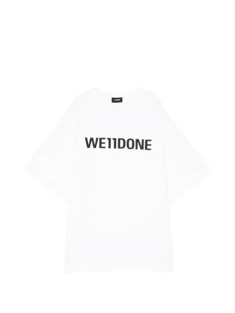 We11done Camiseta com logo